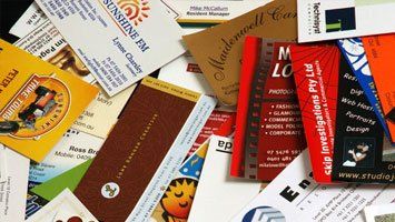 Business card design and printing