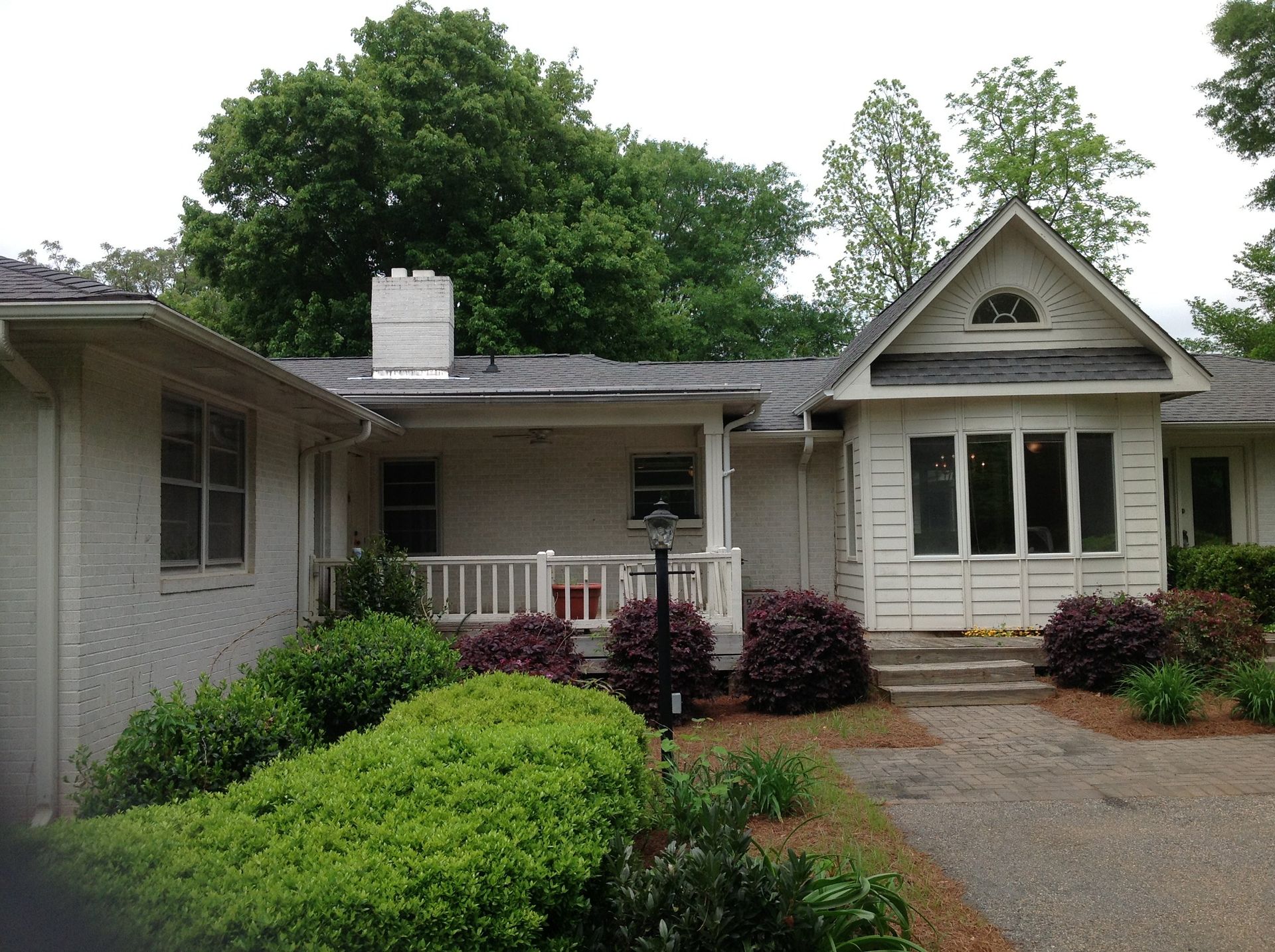 House Remodel Frontview Garden