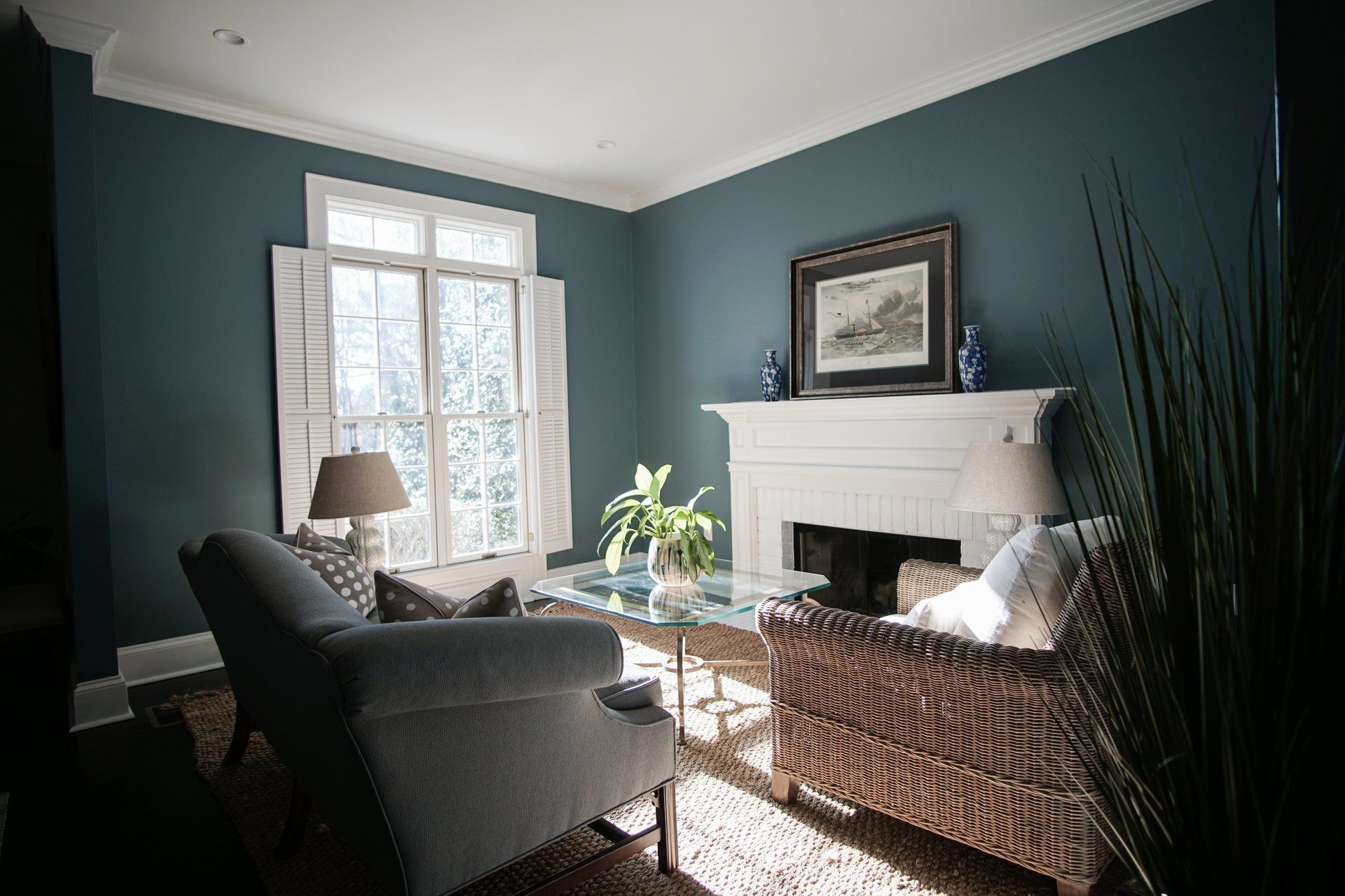 bobbin mill living room area