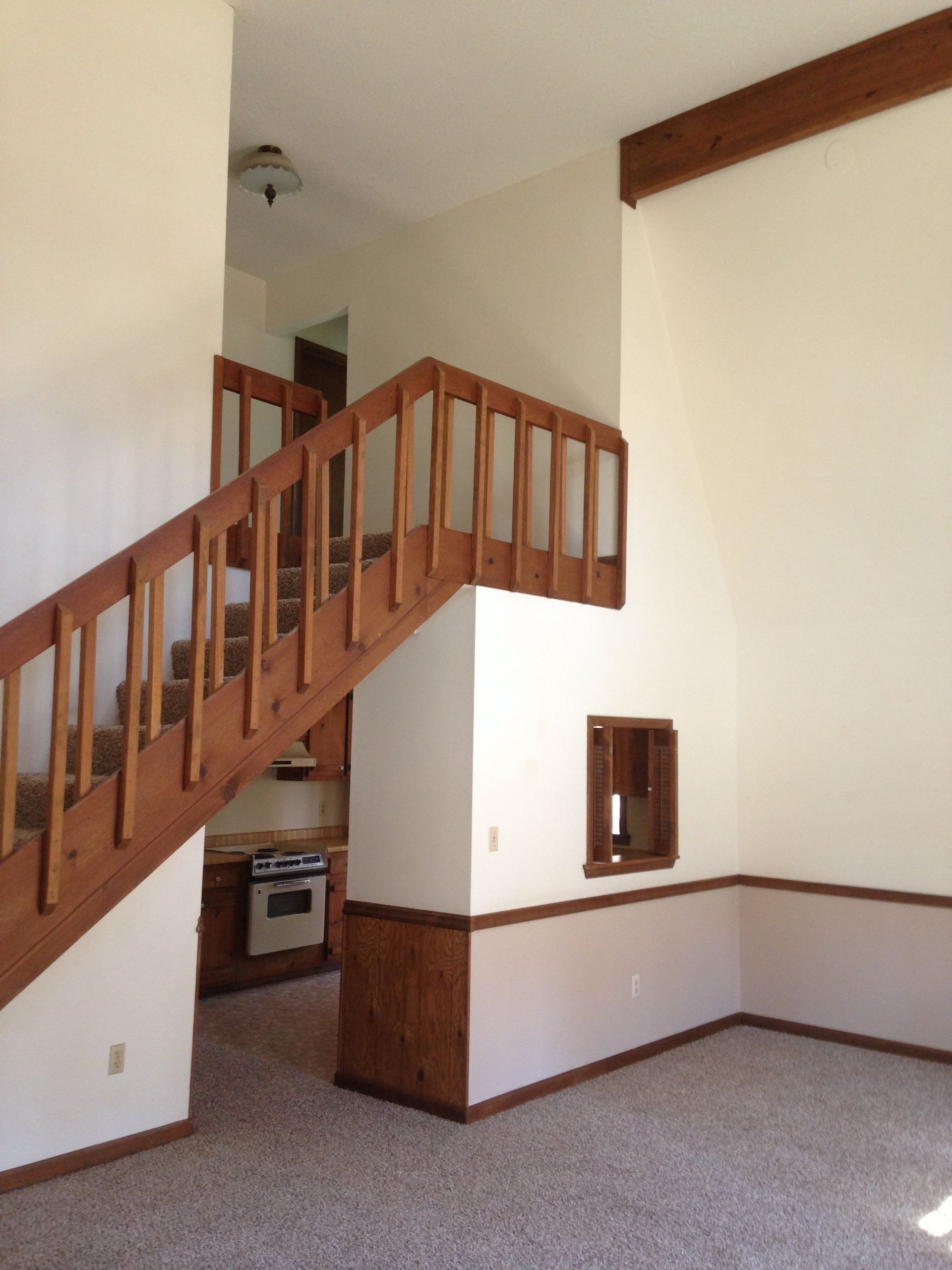 House Remodel Davis Estates Staircase Before