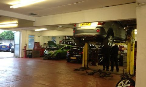 open garage