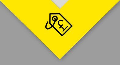 pound symbol on tag