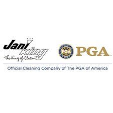 Jan-King and PGA logos with text: “Official Cleaning Company of The PGA of America”