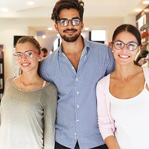 Eye Care — Group of Young People Wearing Eyeglasses in Manasquan, NJ Eye Care — Group of Young People Wearing Eyeglasses in Manasquan, NJ