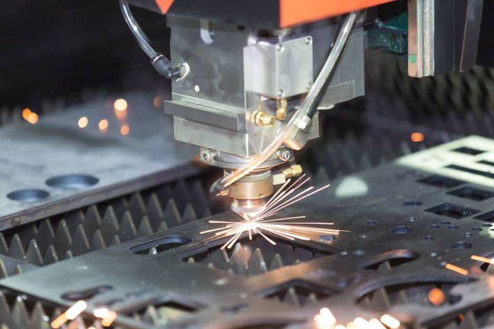macchina per il taglio laser
