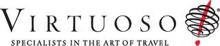 A logo for virtuoso specialists in the art of travel