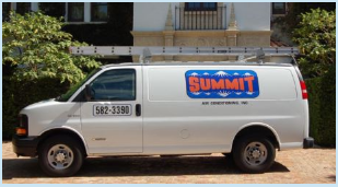 Summit Plumbing van