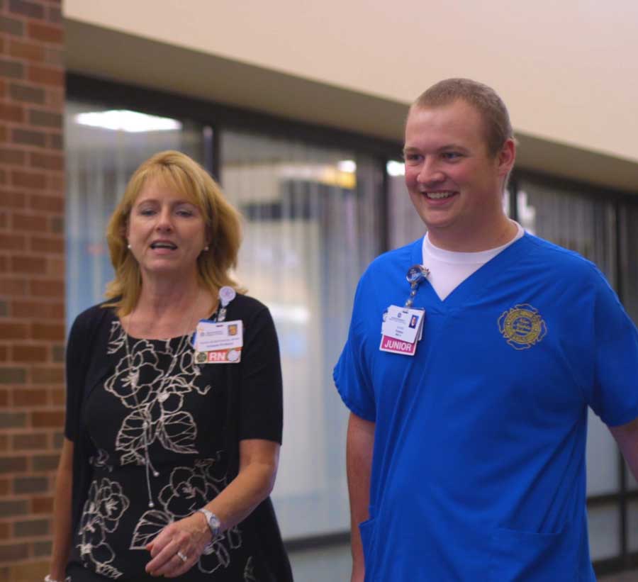 Gavin Walking at Blessing-Rieman