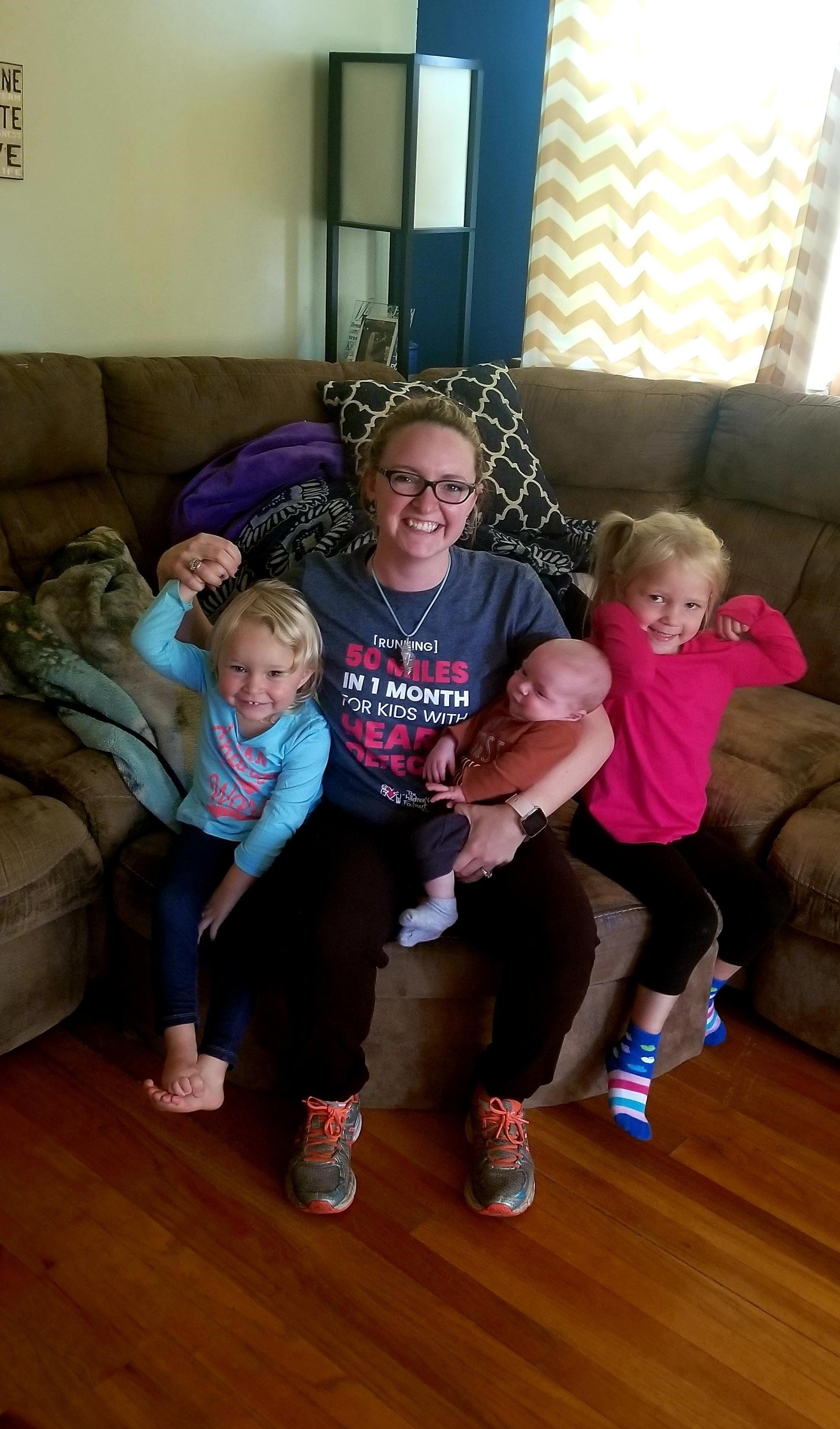 Kala Breder and her children