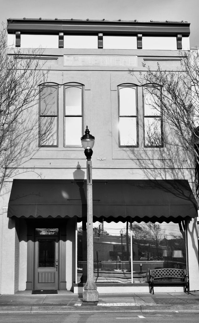 The Frauenthal Building photo of the jiles firm building in downtown conway arkansas