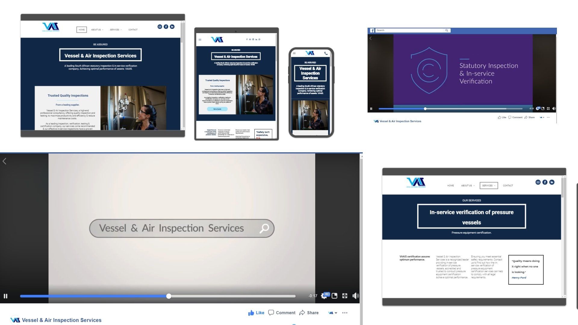Portfolio of Website Design project for VAAIS | 3 Wise Ladies