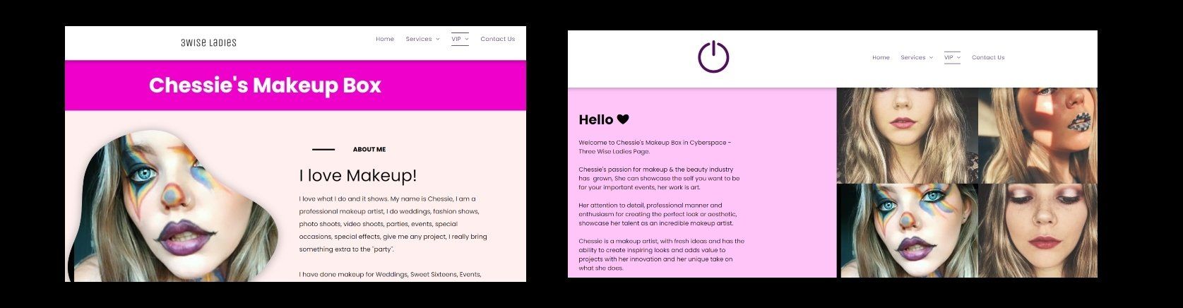 3 Wise Ladies Website Design and development