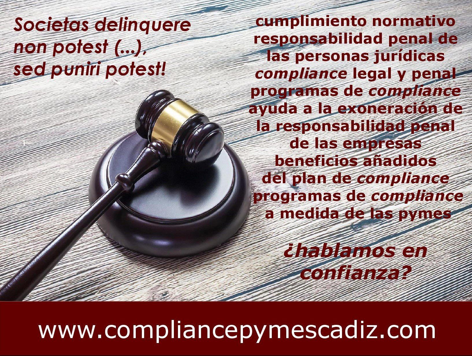 Visitar en modo seguro Compliance Pymes Cádiz Compliance Legal Exoneración Responsabilidad Penal Empresas