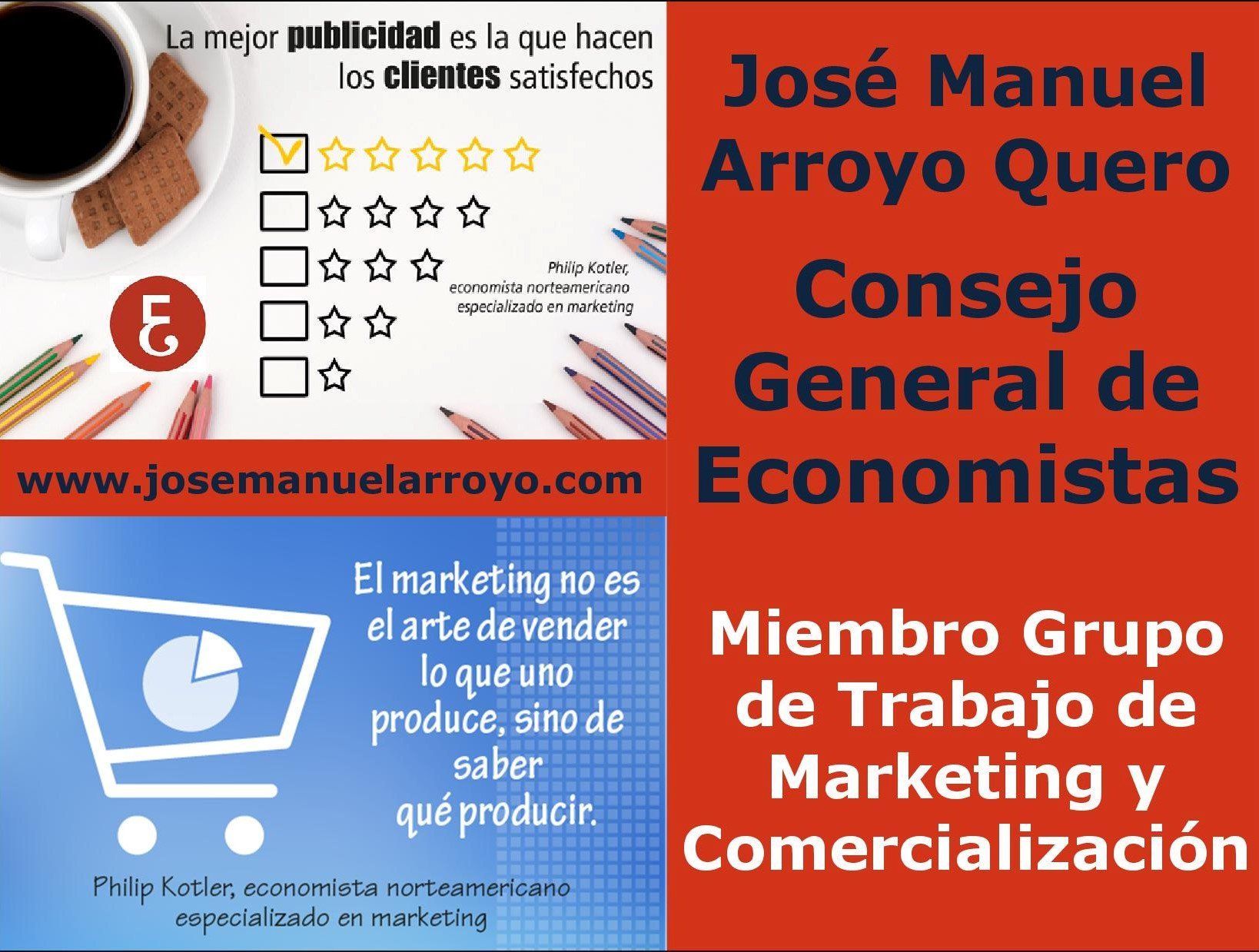 Miembro del Grupo de Trabajo sobre Marketing y Comercialización del Consejo General de Economistas