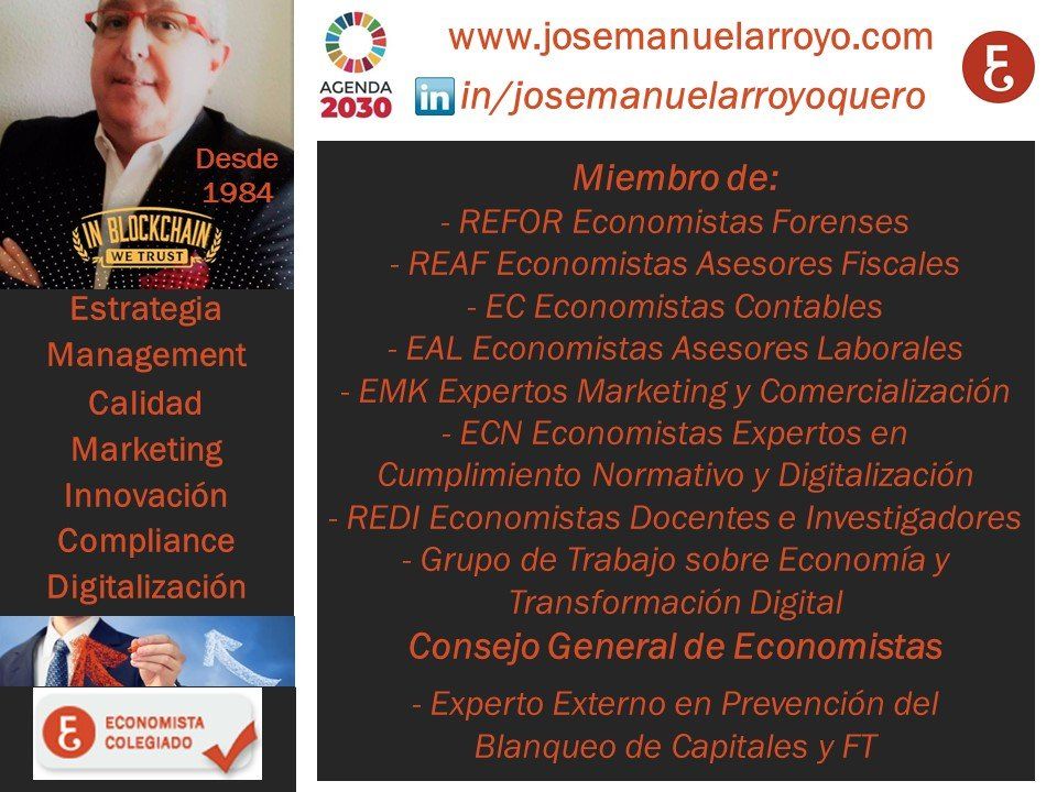 Asesor de Empresas. Economista. Experto en su Empresa. Especialista en sus Negocios.