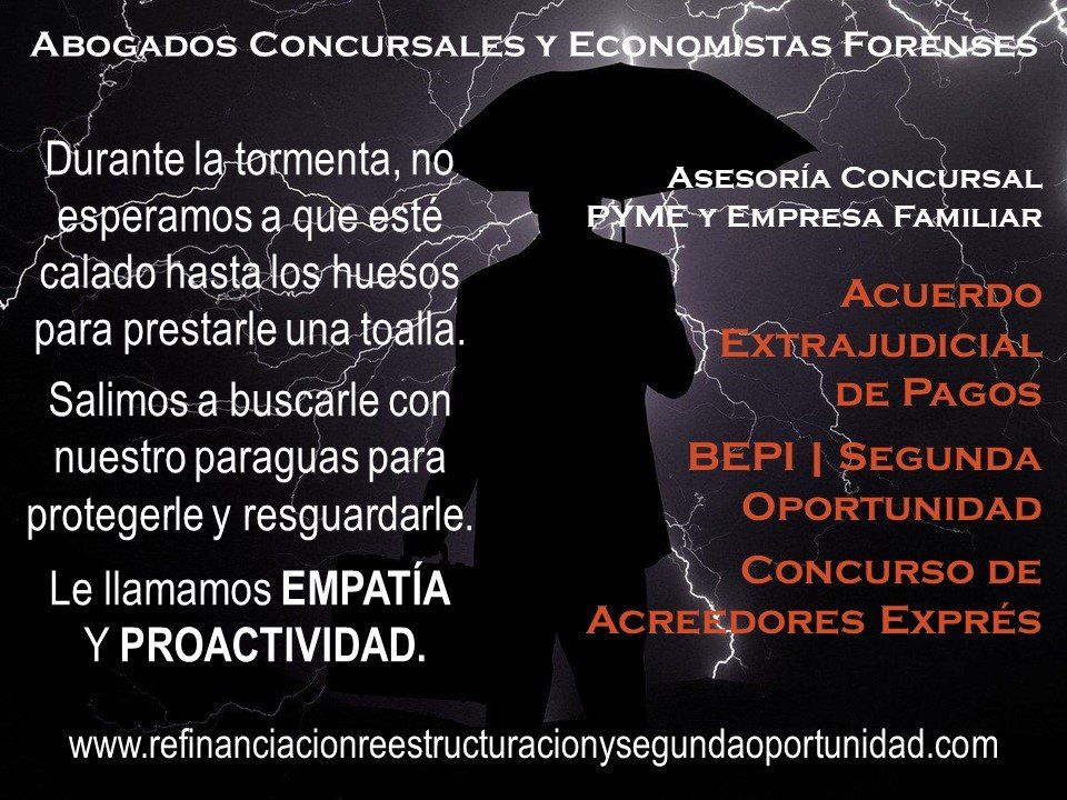 Concurso de Acreedores y Segunda Oportunidad