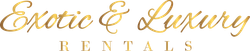 Gold script logo reads