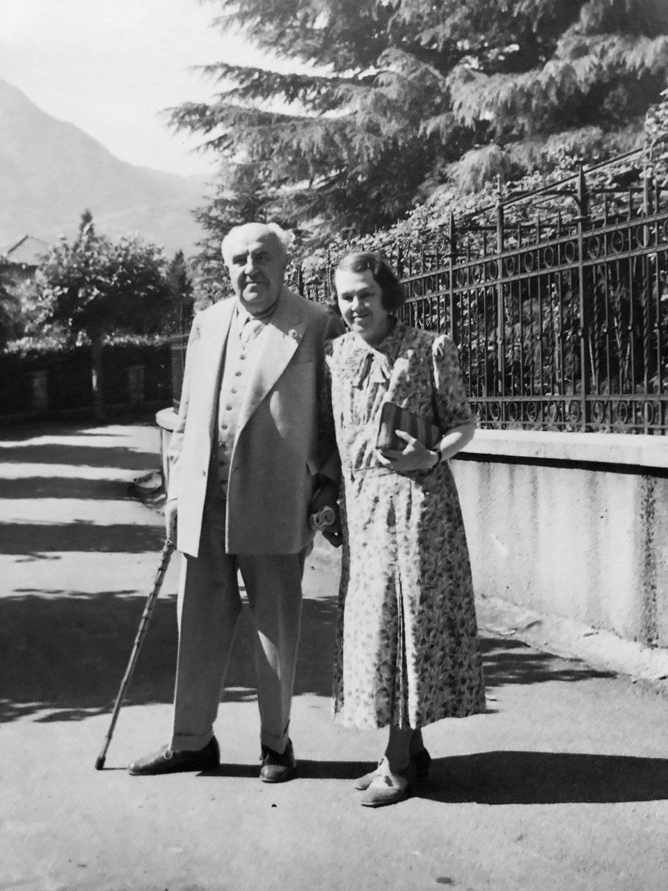 Bô Yin Râ und Helene Hoffmann Bô Yin Râ und Helene Hoffmann