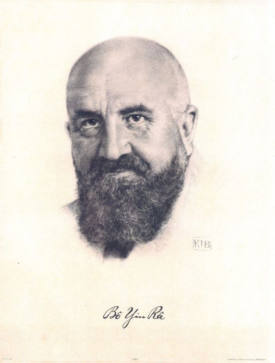 Maler und Autor Bô Yin Râ Maler und Autor Bô Yin Râ