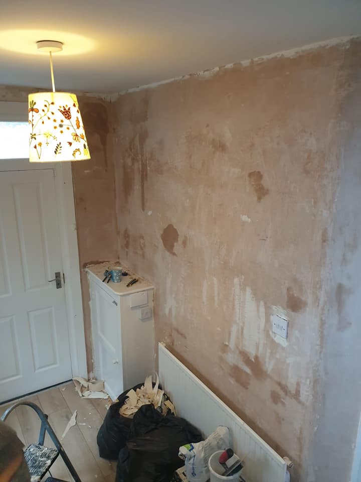 wallpaper hallway