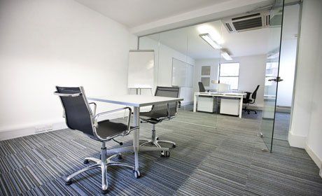 Contract office cleaning