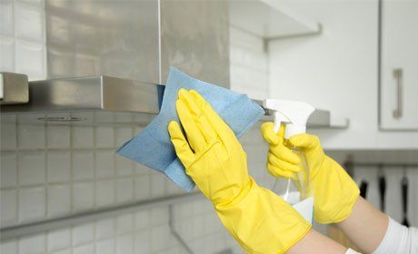 Kitchen cleaning