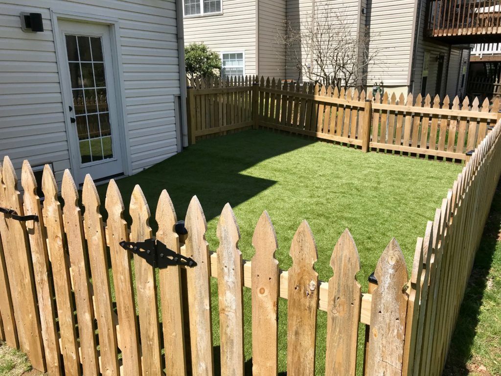 After Renovation Fence And Artificial Grass – Lexington, KY – Mow-Mow’s Family Landscaping After Renovation Fence And Artificial Grass – Lexington, KY – Mow-Mow’s Family Landscaping