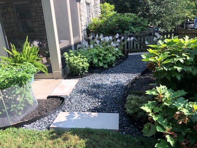 Residential Landscaping — Rock pathway in Lexington, KY Residential Landscaping — Rock pathway in Lexington, KY