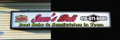 Wall Signs — Electronic Displays in Havre De Grace, MD