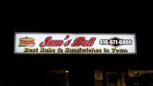 Wall Signs — Electronic Displays in Havre De Grace, MD