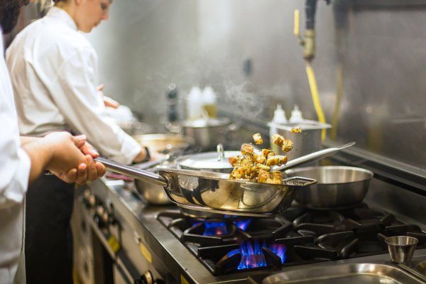 commercial kitchen