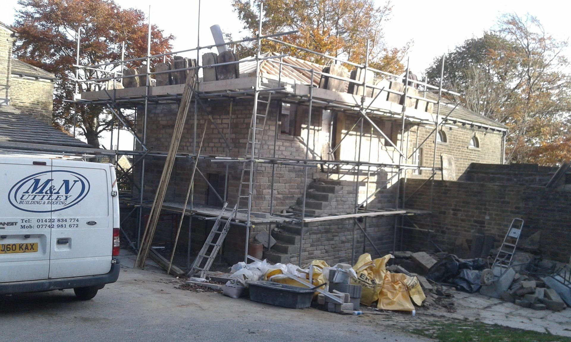 roofing work