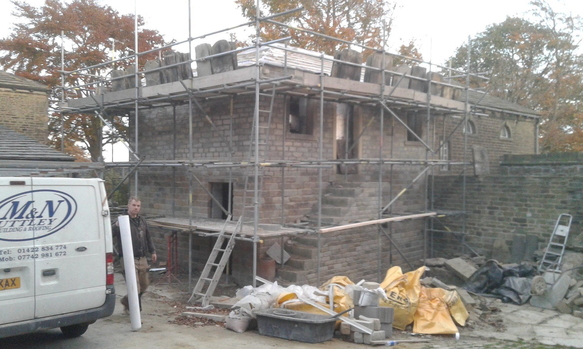 roofing work
