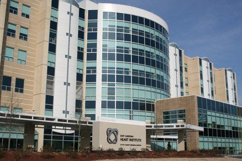 Heart Institute Building — Goldsboro, NC — Ernest Glass Co. Inc.