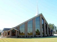 Triangular Roof Building — Goldsboro, NC — Ernest Glass Co. Inc. Triangular Roof Building — Goldsboro, NC — Ernest Glass Co. Inc.