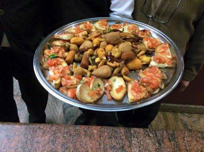 Piatto di snacks