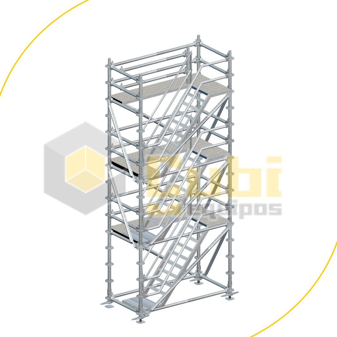 Andamios con escalera - andamios especiales