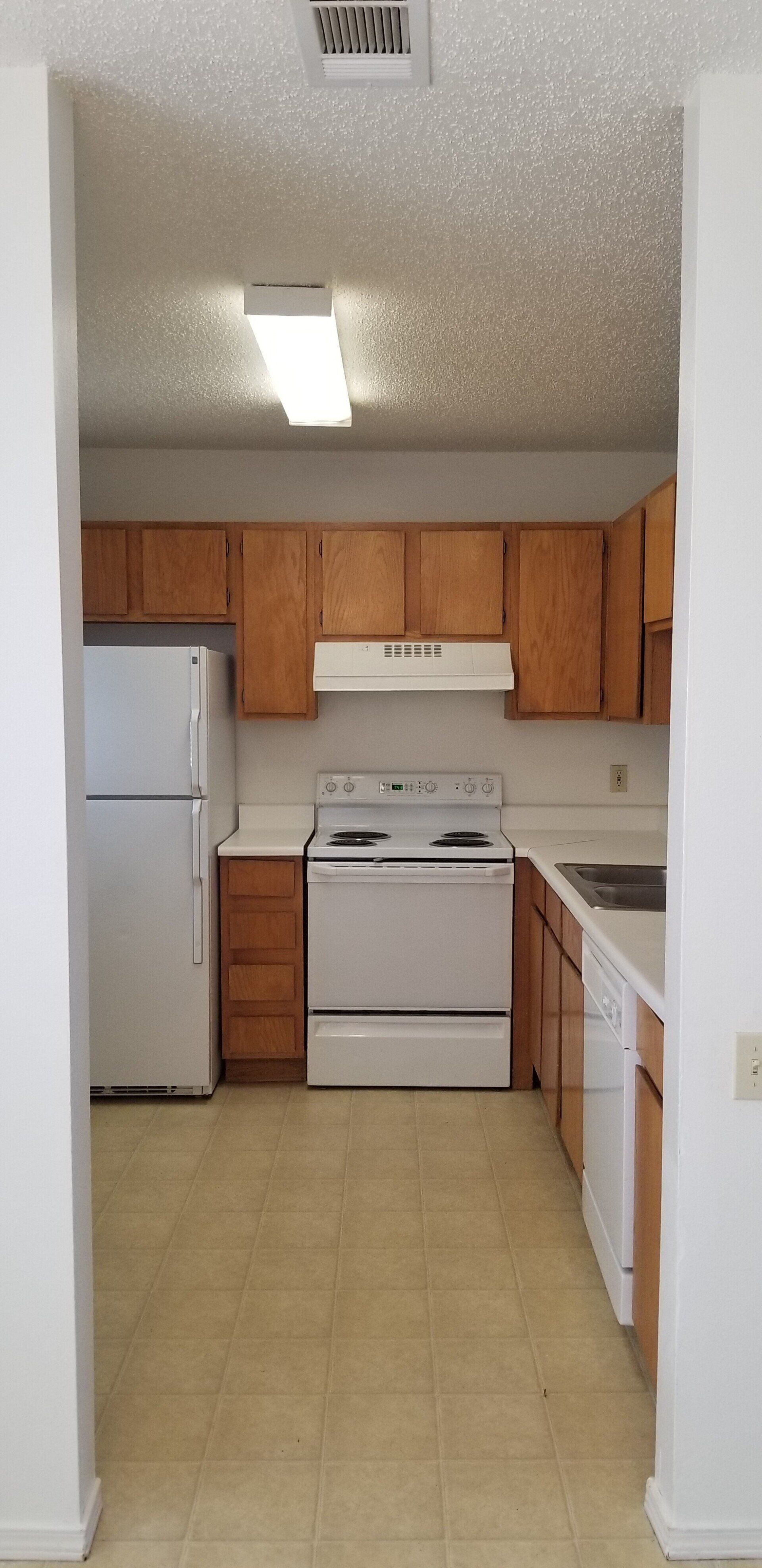 Interior of apartment kitchen