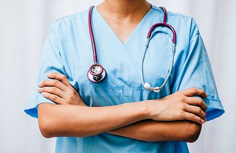 Healthcare Staffing — Nurse with a Stethoscope in Concord, CA