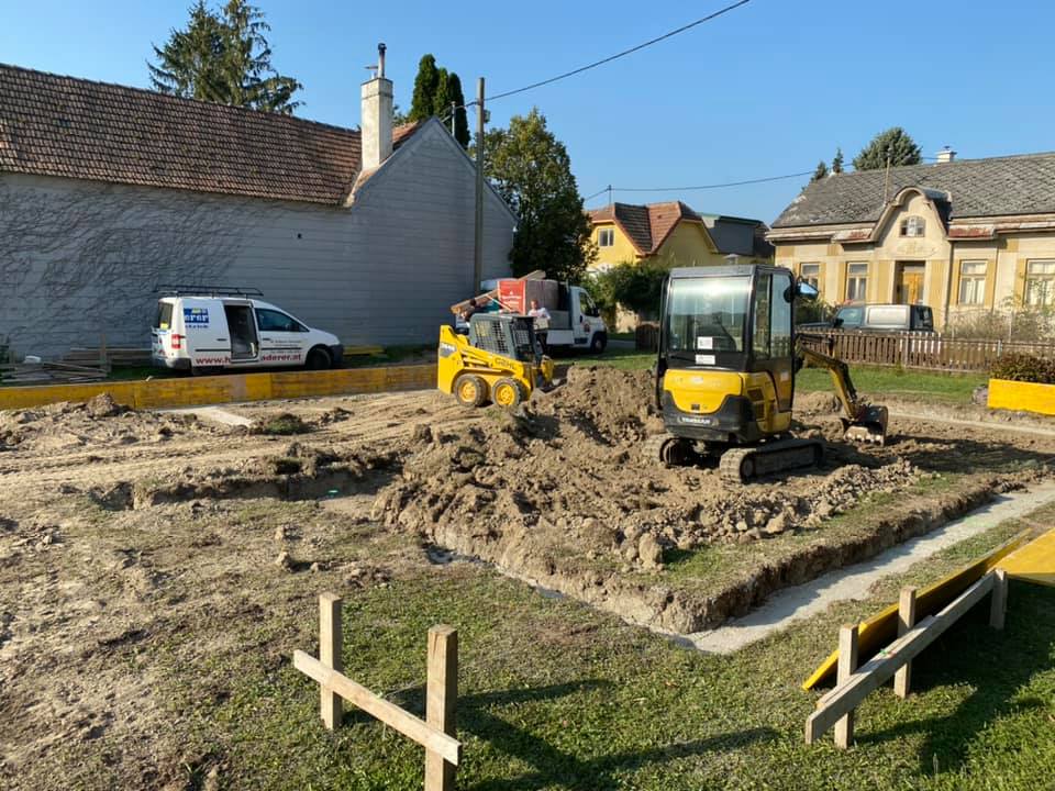 Haderer Bau Umgrabearbeiten