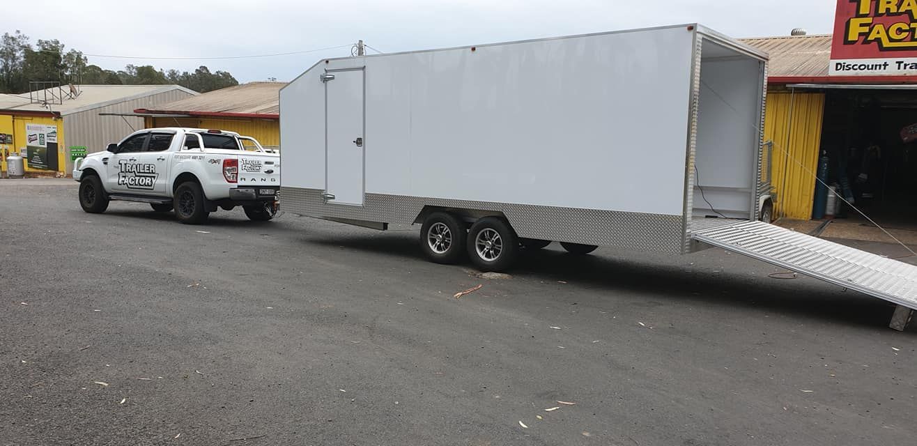 Enclosed Cargo Trailer — The Trailer Factory In Port Macquarie, NSW