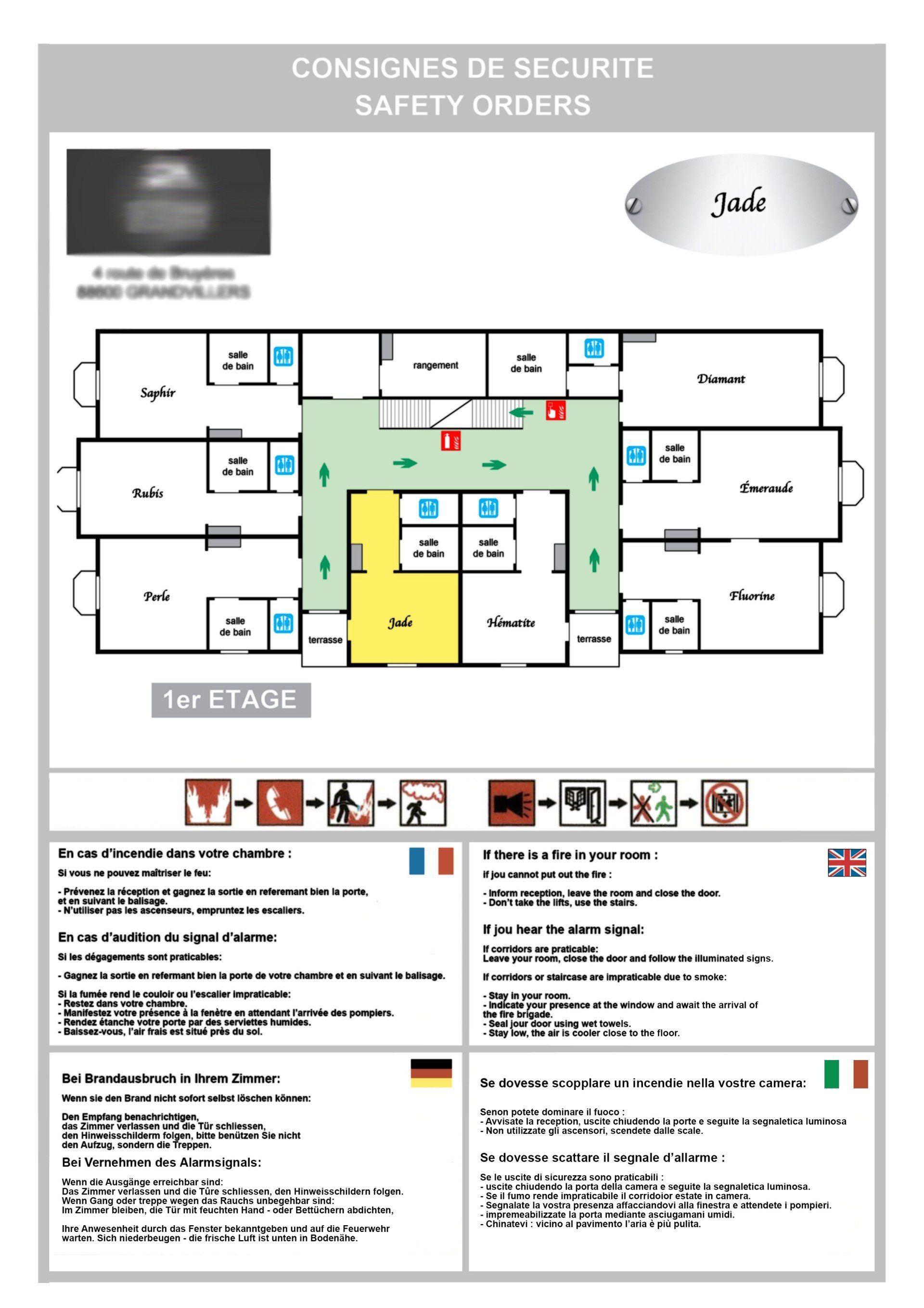 Plan de chambre