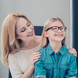 Eye Exams — Child Wearing Eye Glasses in Prescott, AZ Eye Exams — Child Wearing Eye Glasses in Prescott, AZ