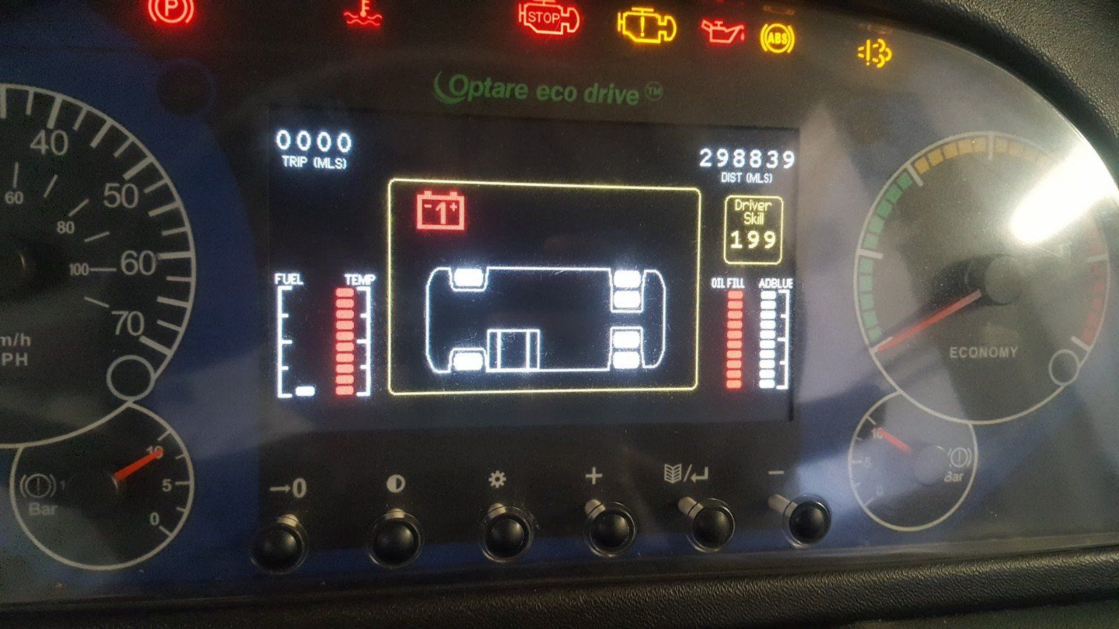 Bus dash