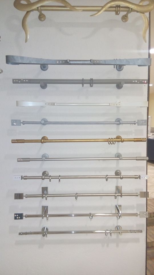 ampia scelta di bastoni per tende
