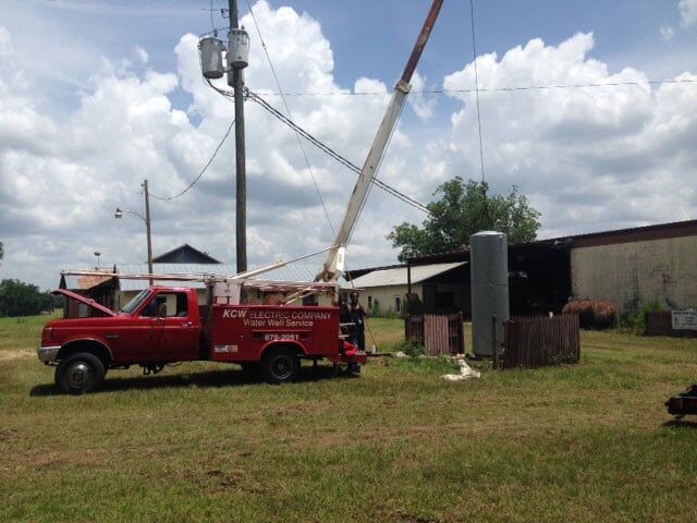 Company Truck — KCW Water Well Service in Tallahassee, FL
