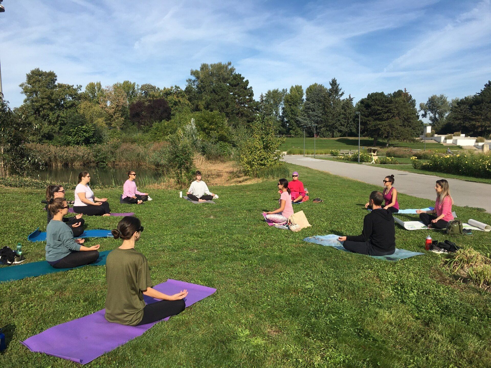 das brunchhouse am Irissee hosted our morning yoga Yoga Brunch
