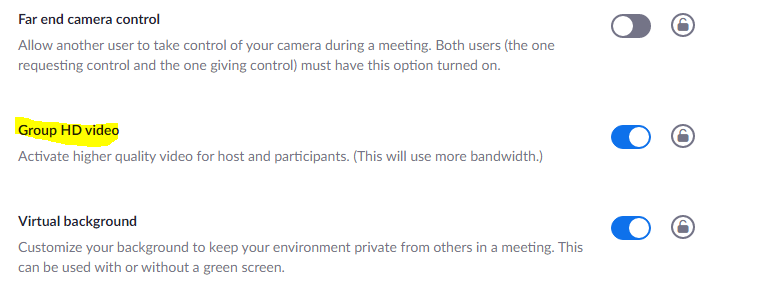 group hd video enabled