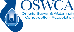 The logo for the ontario sewer and watermain construction association