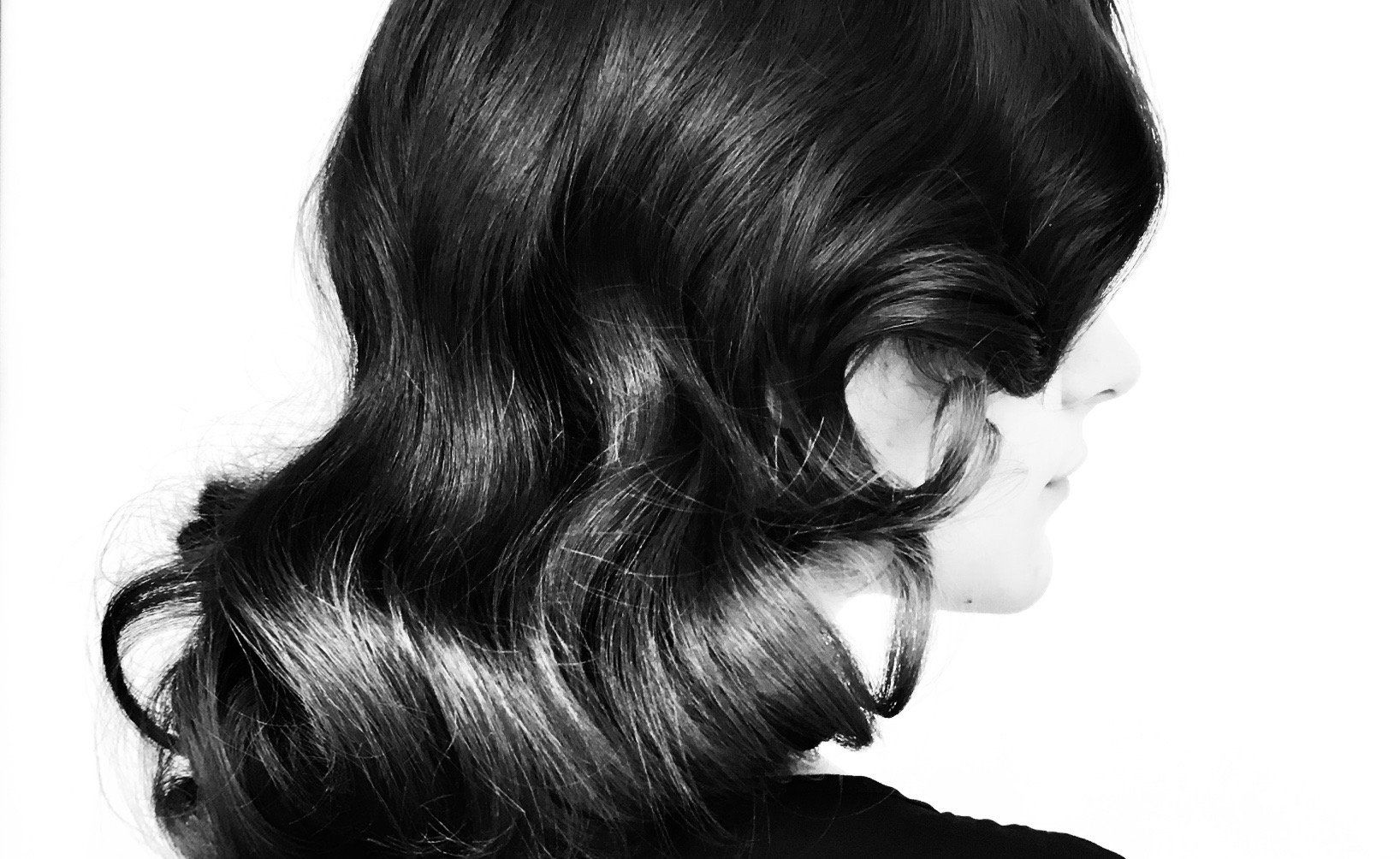 hair styled